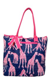 Small Quilted Tote Bag-GIR1515/H/PK
